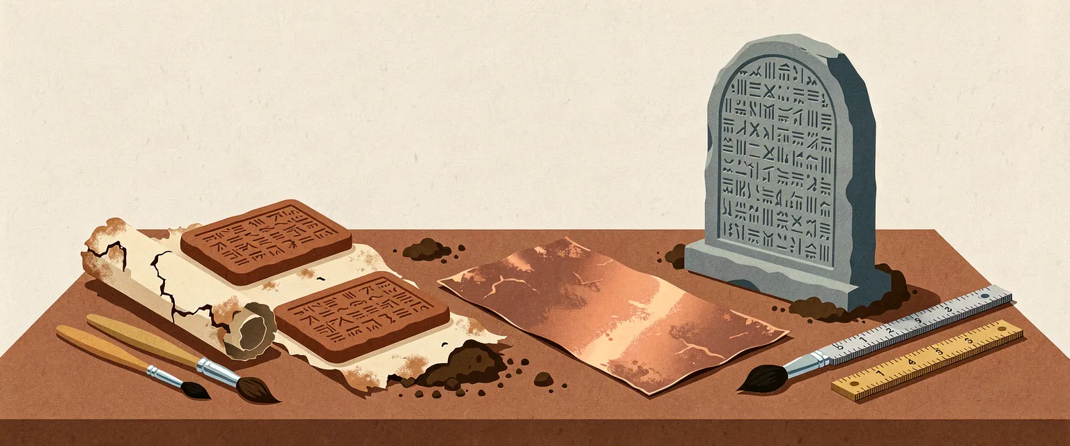 The oldest written artifacts and why they survived